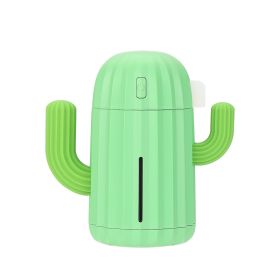 Cactus Wireless Humidifier Rechargeable (Option: Green-Plug)