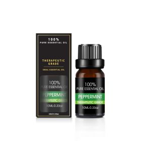 Organic Essential Oils Set Top Sale 100 Natural Therapeutic Grade Aromatherapy Oil Gift kit for Diffuser (Option: Peppermint essential oil)