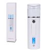 New Upgrade Mini Portable Nano Sprayer USB Facial Body Atomizer Steamer Moisturizing Skin Care Handheld Spray Skin Moisture Test