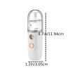 Portable Nano Mist Sprayer for Skin Care and Makeup - Moisturizing and Hydrating Mini Face Mist Handy Sprayer