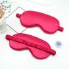 Imitated Silk Eye Patch Shading Sleep Eye Mask Eyepatch Travel Relax Cover Eyeshade Health Sleeping Shield Eye Care Tools